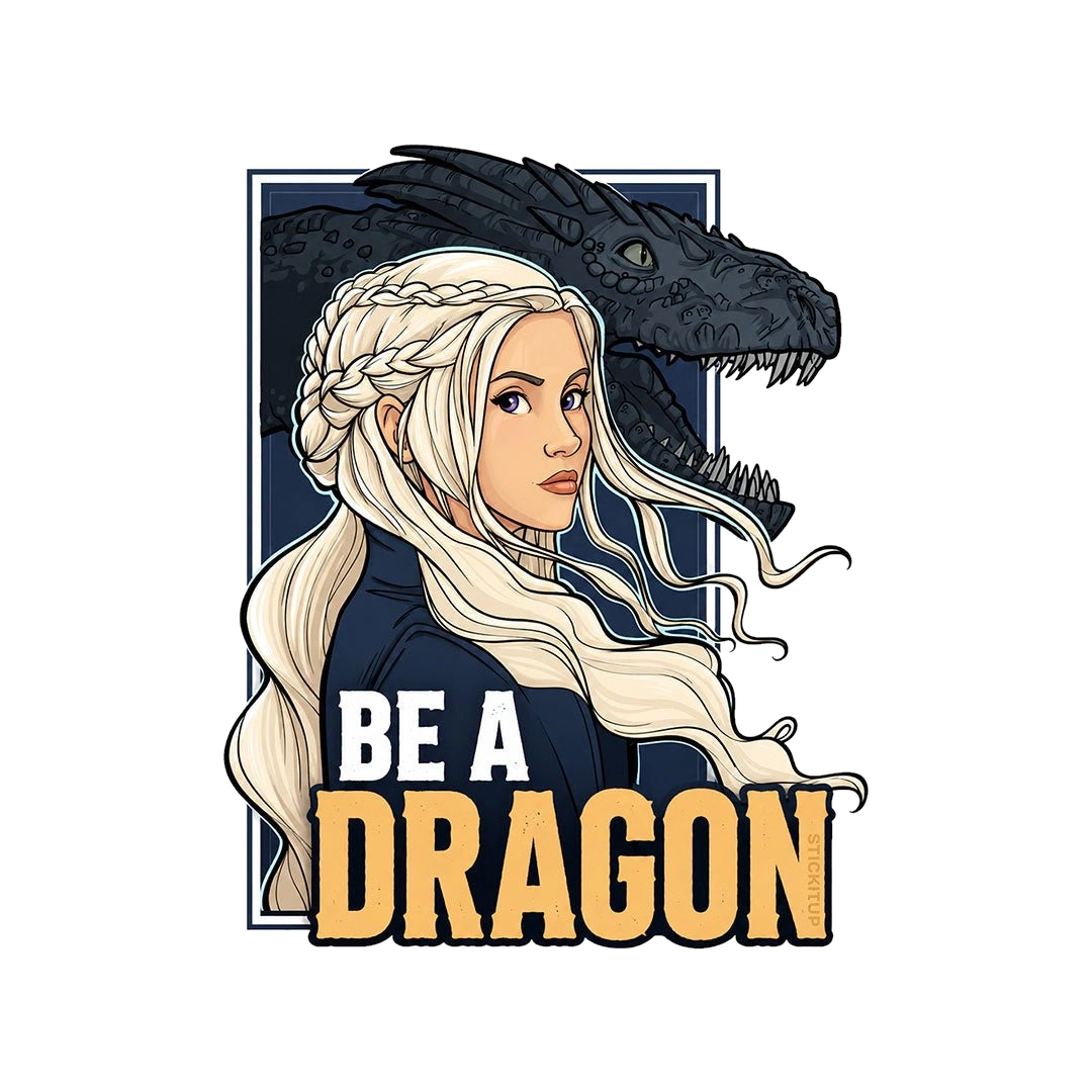 Be a Dragon Sticker